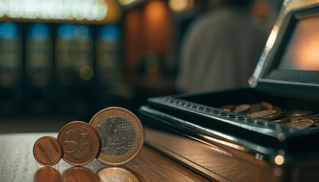 Slots mit 1 Cent, 5 Cent und 1 Euro Einsatz