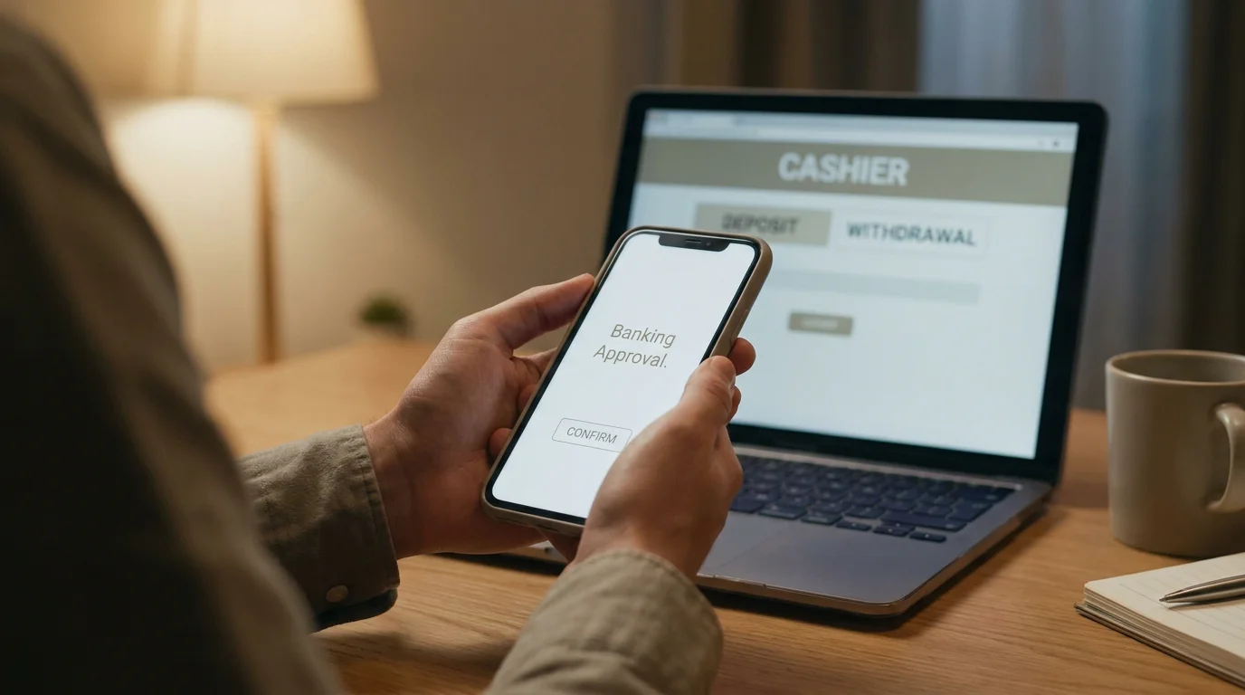 Einzahlung mit Klarna über das Online-Banking im Casino