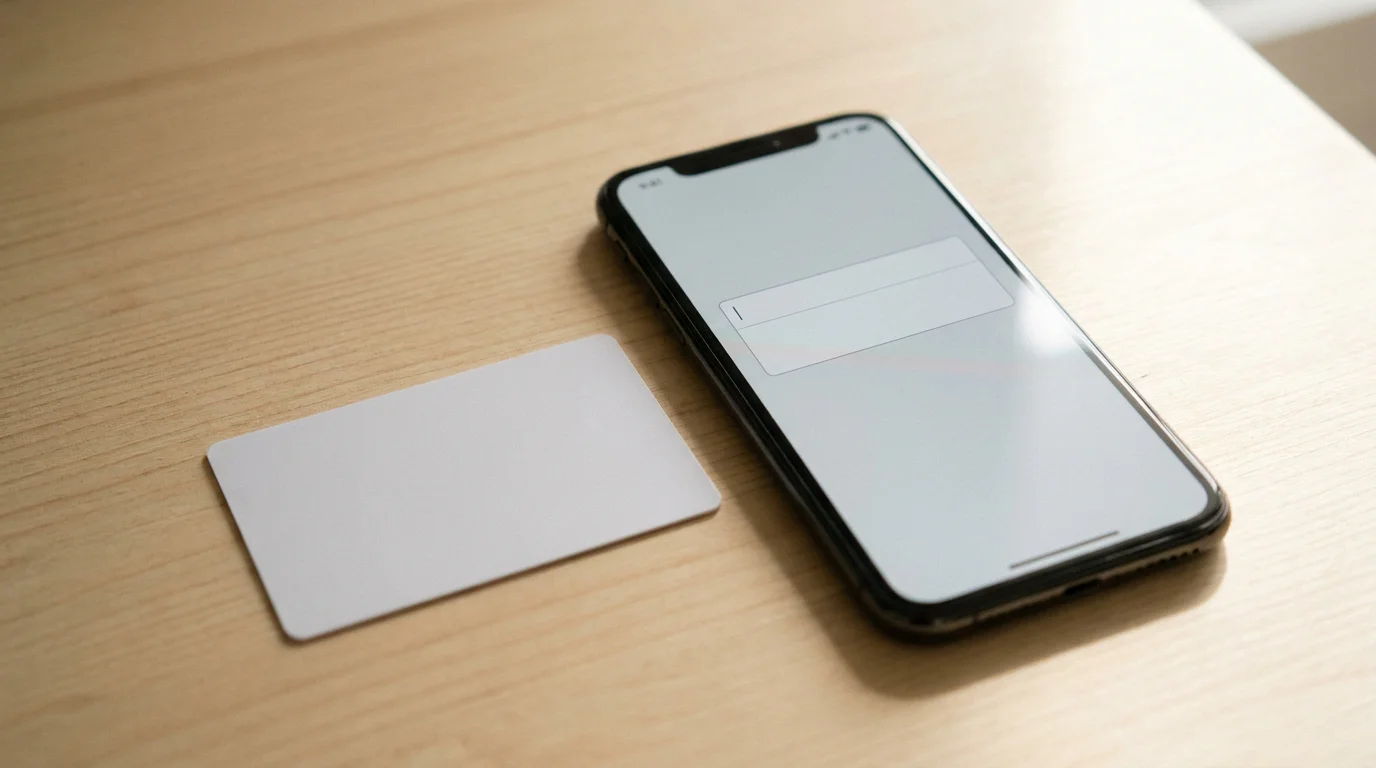 Kleiner Prepaid-Voucher über zehn Euro neben einem Smartphone mit Casino-Kasse