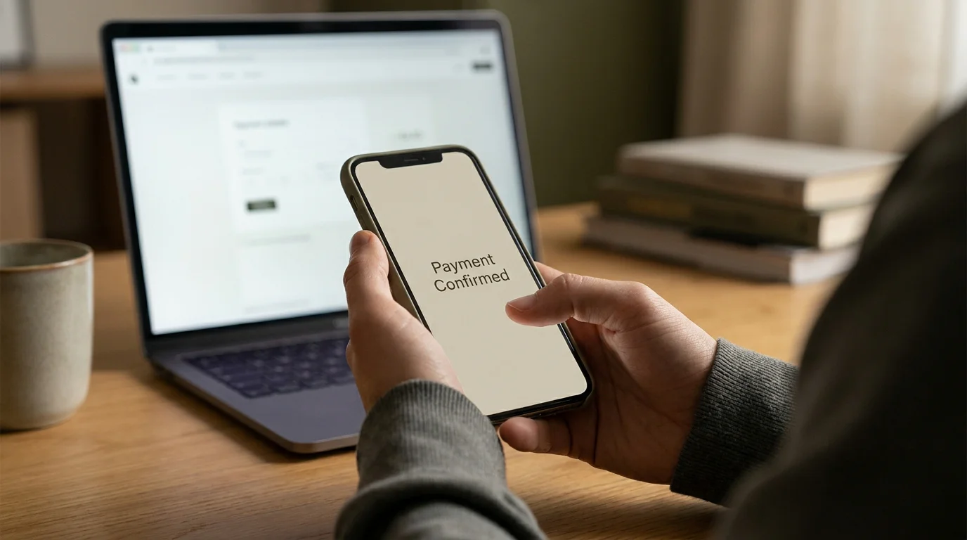 PayPal-Einzahlung im Online Casino per Smartphone bestätigen